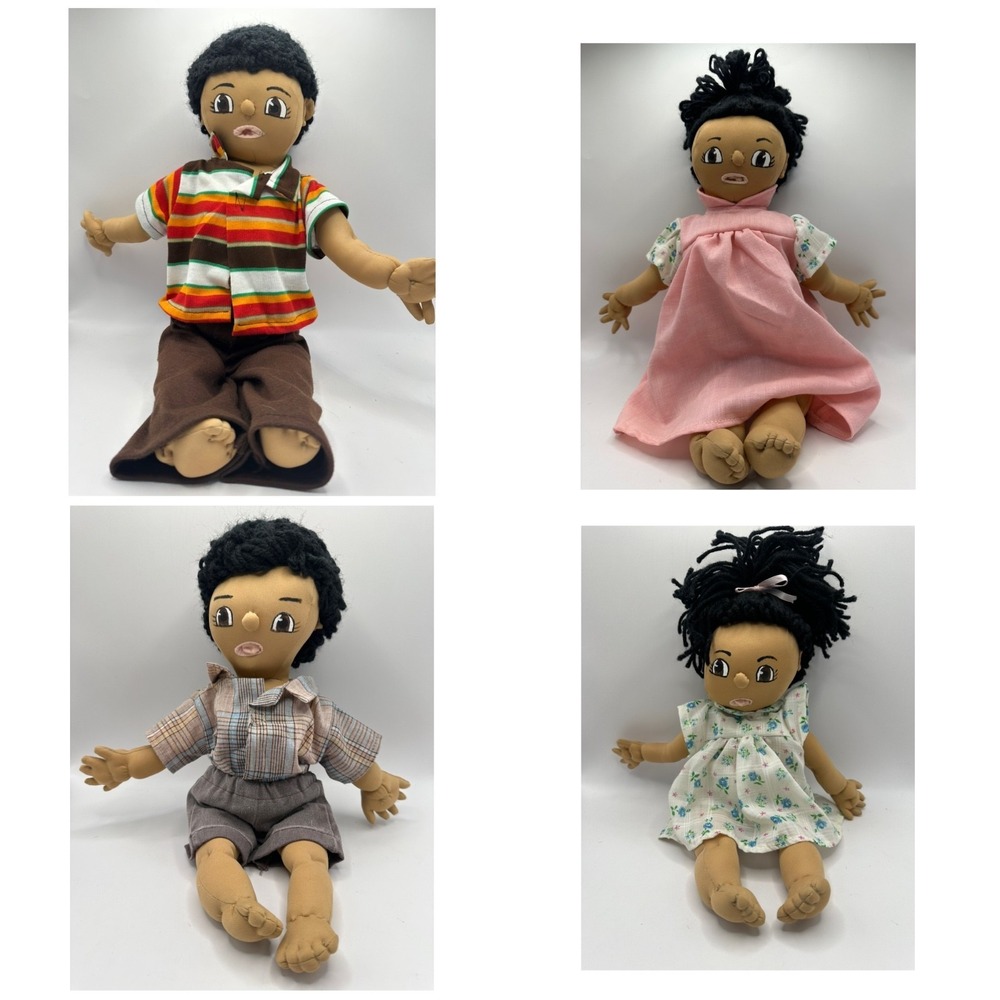 KidsRights Anatomically Correct Therapy Doll Family Hispanic Mom Dad Boy Girl